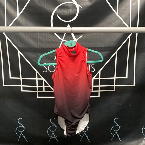 Weissman Other Weissmans Ombre Redblack Adult Dance Leotard Poshmark